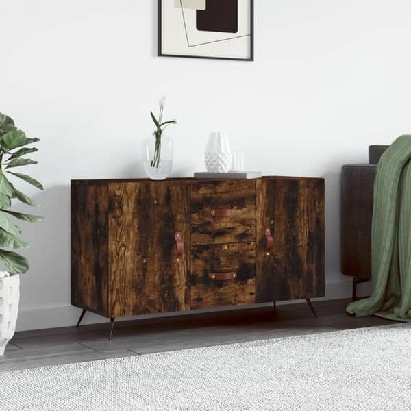 vidaXL Buffé ekok 100x36x60 cm ingenjörsträ 828145