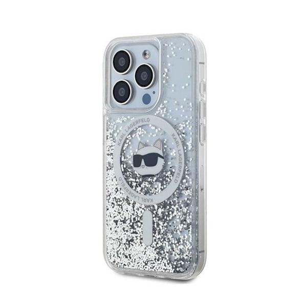 Telefonkåpa - Karl Lagerfeld - Choupette - iPhone 13 Pro Max - Transparent - MagSafe Transparent