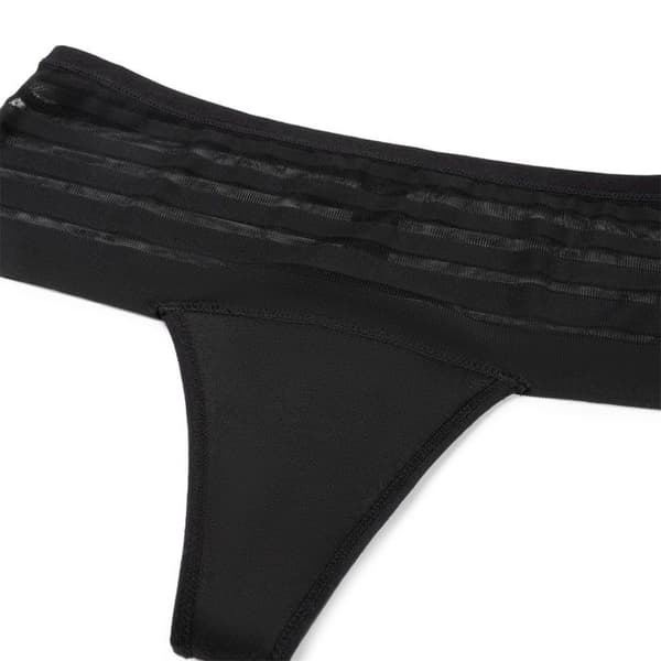 Menstruationssträng låg flöde kvinna Bye Bra svart jag