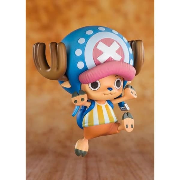 Statyett - BANDAI TAMASHII NATIONS - FiguartsZERO - Sockerbitsälskande Chopper - Ros - 7 cm Ros