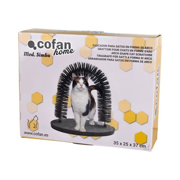 Skrapstolpe - skrapa - torn - stolpe - bål Cofan - 41003195 - Kattskrapa | Arc Massager | Modell Simba