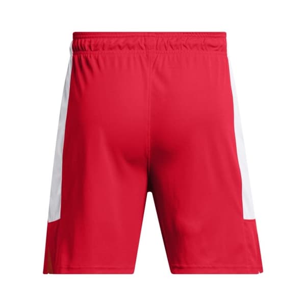 Basketshorts - UNDER ARMOUR - Baseline Zone 7 - Röd - Andningsbar - Elastisk midja röd/vit/vit XL