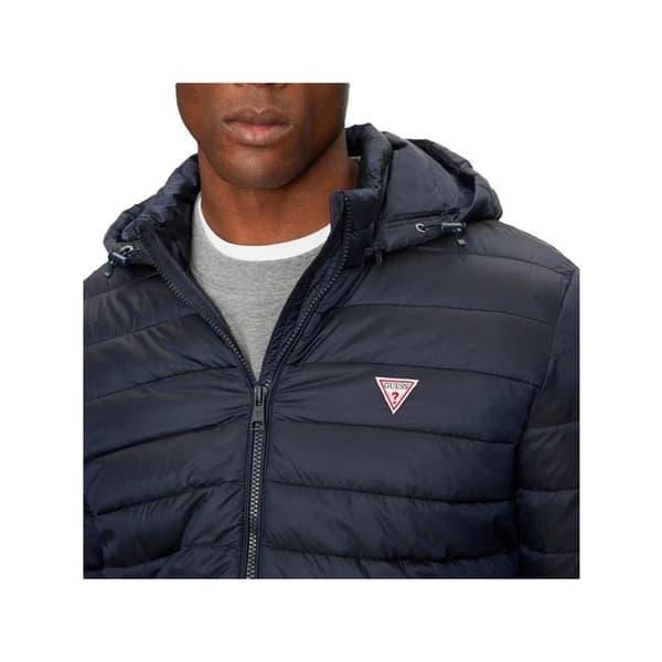 Doudoune Guess Herrtriangel G Blå Polyester Blå XL
