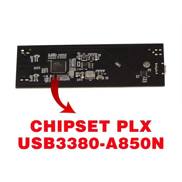 USB 3.0 A eller C-hölje för MACBOOCK PCIe SSD. CHIPSETPLX. Mac 2013 2014 2015 2016 2017 2018 2019 2020 med 12+16 poäng