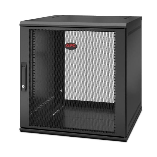 apc apc netshelter wx 12u enkelväggmonterad svartRouter, Wifi, Nätverk APC NetShelter WX 12U enkelgångjärn väggmonteringshölje
