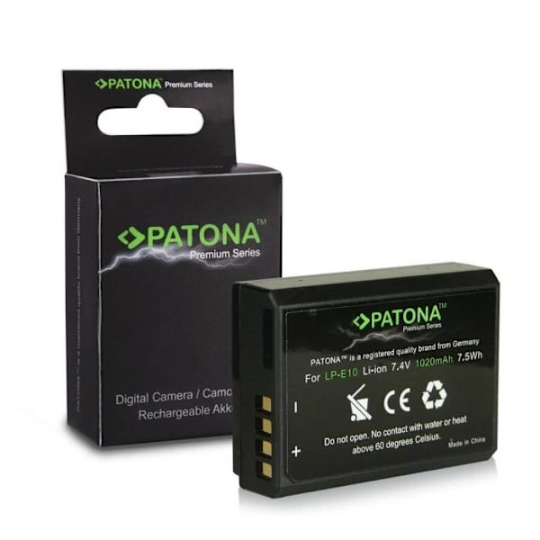 Batteri Premium LP-E10 LPE10 för Canon