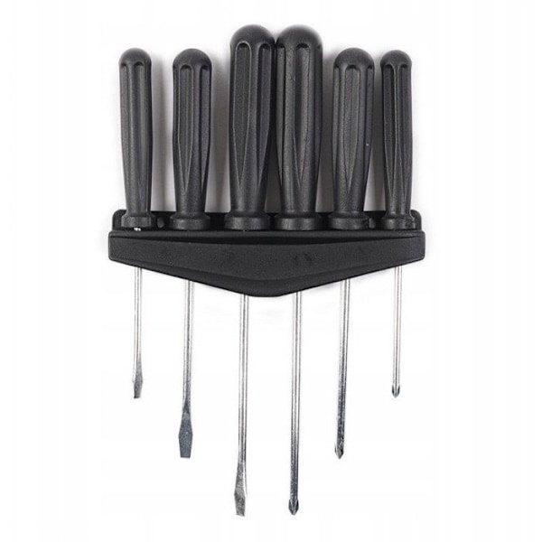 Tournevis Rockforce Set med 6 skruvmejslar: PH: 0 x 150, 1 x 180, 2 x 200, SL: 3,5 x 150, 4,5 x 200, 5 x 180