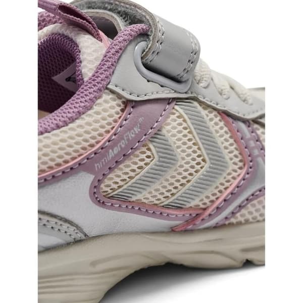 Bebisskor Hummel Effort One - marshmallow/silver marshmallow/silver tjugoett