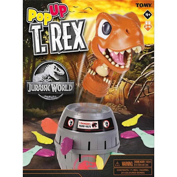 Pop T-Rex Jurassic World Flerfärgad