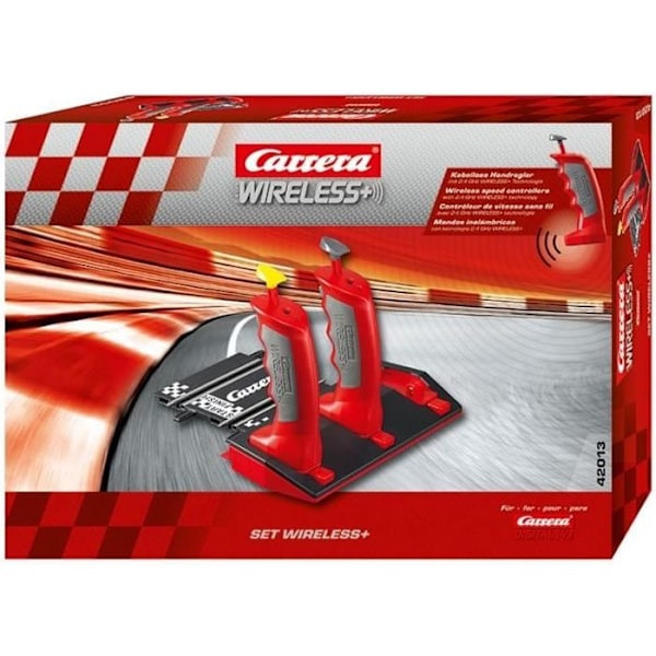 Accessoar - Reservdel - Verktyg Krets - Carrera DIGITAL 143 42013 Trådlös anslutningssektion WIRELESS+ 2,4 GHz med 2 Handkontroller