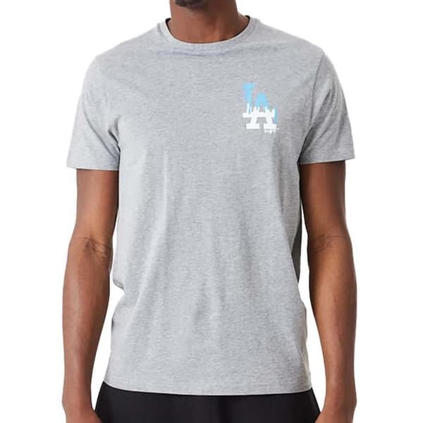 T-shirt Grå Herr New Era Drip Logotyp Grå XS