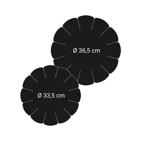 Bakplåt - ugnsmatta - Tescoma bakduk - 630691 - Återanvändbart bakpapper, tyg, svart, unik