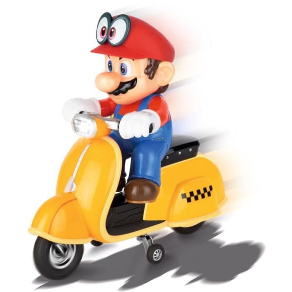 Skoter Super Mario Odyssey (TM) - Mario - Radiostyrd 2,4Ghz - Carrera