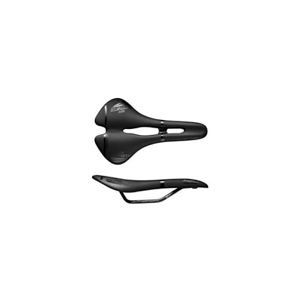Cykelsadel - SELLE SAN MARCO - Aspide Dynamic Open 142 mm - Blandat - Landsvägscykel Svart