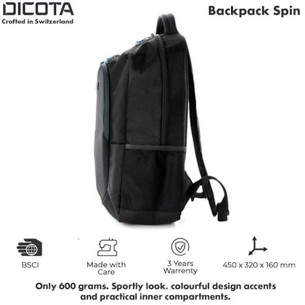 Dicota Spin Ryggsäck 14-15.6