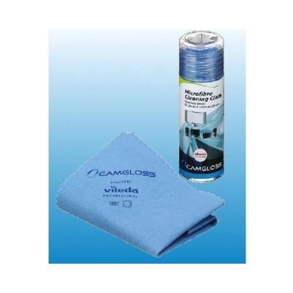 Mikrofiberduk - CAMGLOSS - C8021144 - 18x20 cm - Blå - LCD/TFT/Plasma-skärmar