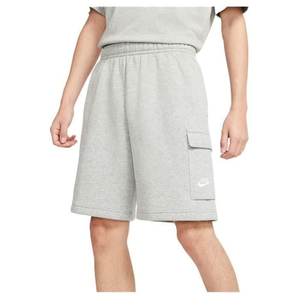 Shorts - Nike - Club Cargo - Grå - Andningsbar - Multisport Mörkgrå ljung / matt silver / vit jag