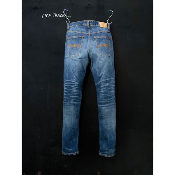 Jeans Slim Nudie Jeans Solid Ollie livsspår 29/28