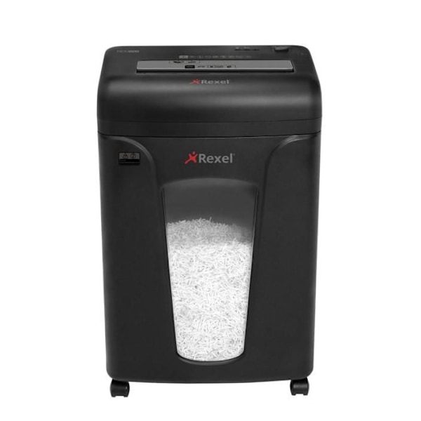 Pappersförstörare - REXEL - REM820 - Micro cut - 9 ark - DIN S3 säkerhet