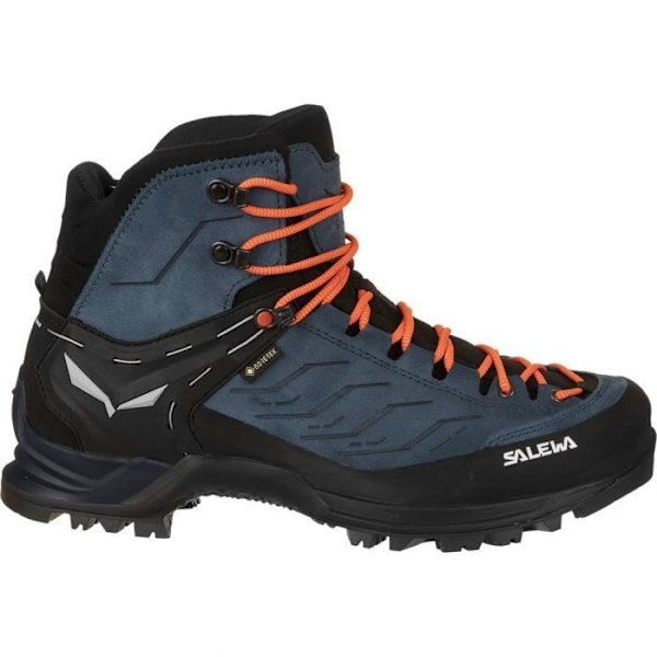 Trekking-skor - Salewa - Mtn Trainer Mid GTX - Vattentäta - Andas - Optimal Komfort Mörk denim / svart 45