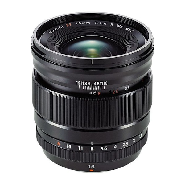 Fujifilm för hybridobjektiv Fujinon XF 16mm f/1.4 R WR