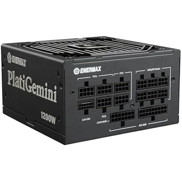 ENERMAX PlatiGemini ATX 3.1 & ATX12VO 1200W 80PLUS Platinum Hybrid Strömförsörjning