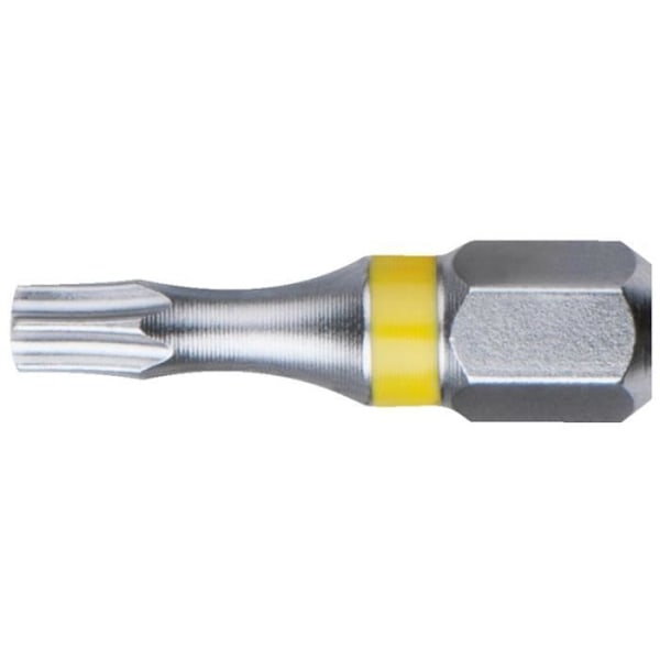 Kartong med 5 TORSIONpower® färgkodade skruvmejselbitar - L. 25 mm - 1/4'' - TORX® - T25