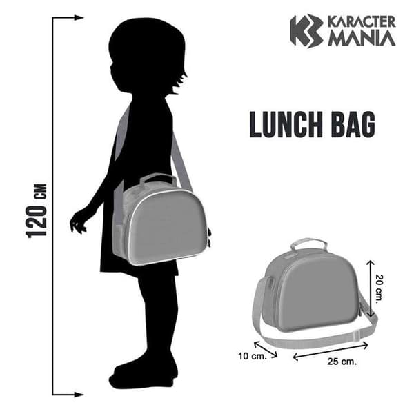 Sac Repas 3D - Disney Minnie Mouse Hjärta - Rosa - One Size Ros