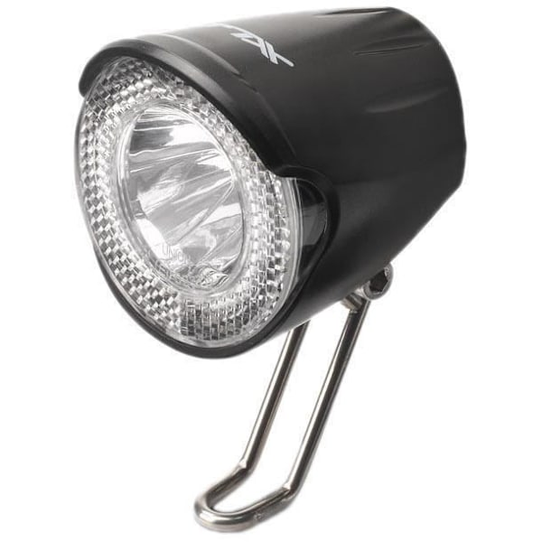 XLC Strålkastare Led cykelljus - Svart - Fram - Dynamo montering - Syns - Batteri