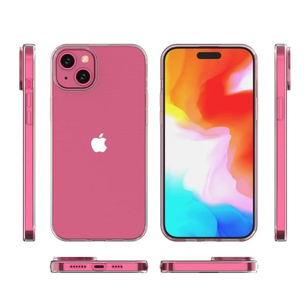 Transparent skal för iPhone 15 Plus Ultra