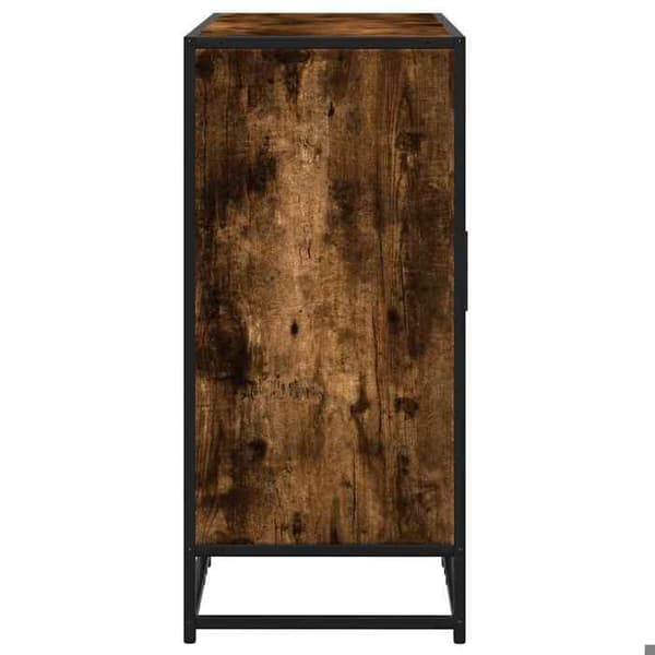 vidaXL Buffé ekrök 92x35x76 cm ingenjörsträ 849021
