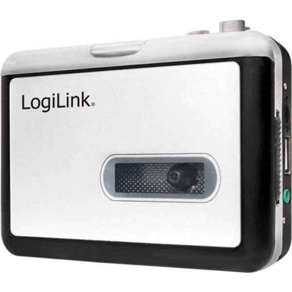 LogiLink UA0281 digital ljudkassettomvandlare silver, svart