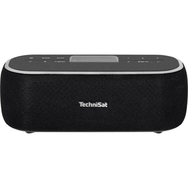 Bordradio - TECHNISAT - DIGITRADIO BT 1 - DAB+, FM - Bluetooth - Fria händer Svart