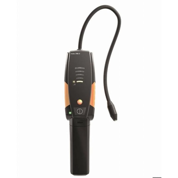 Elektronisk läckagedetektor - TESTO - 0563 3163 - Trådad - Läckagedetektering - Hög känslighet
