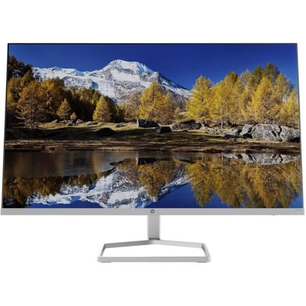 PC-skärm - HP M27fq - 27" QHD - IPS-panel - 5 ms - 75 Hz - HDMI / DisplayPort - AMD FreeSync Silver, Svart