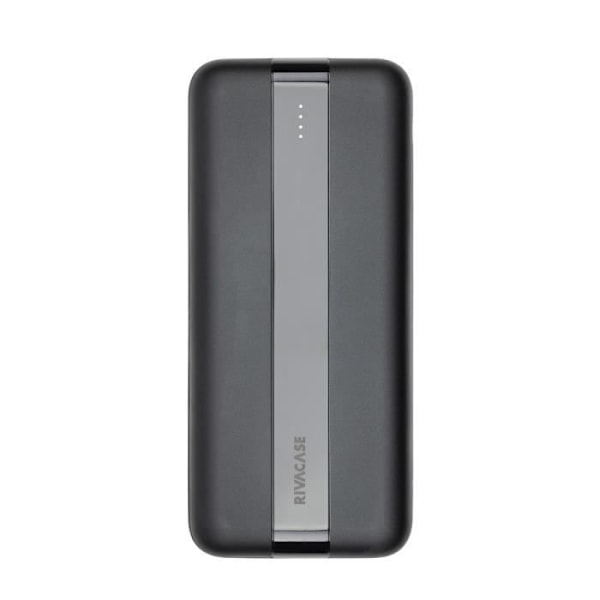 POWER BANK 20000 MAH NERA TYPE-C RIVACASE VA2081 SVART