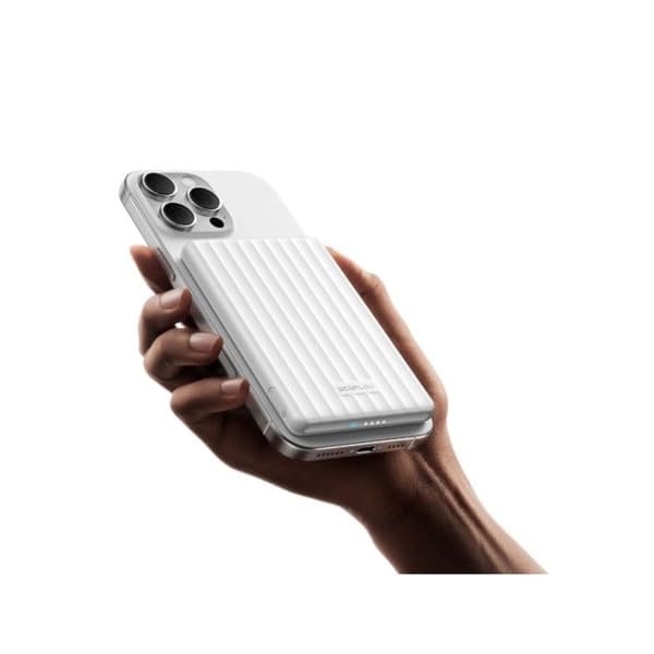 Extern batteri - ECOFLOW - Rapid Mag - 5000 mAh - 20W - 9,4 mm ultratunn Vit