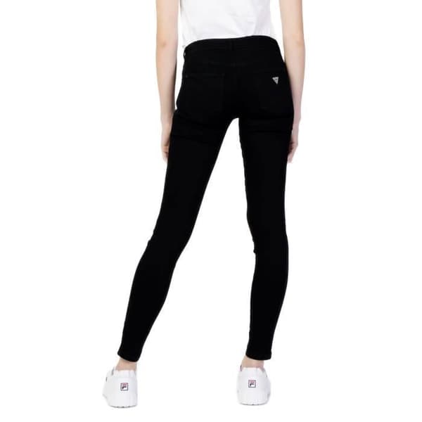 GUESS Jeans dam Svart bomull GR68648 Svart 31