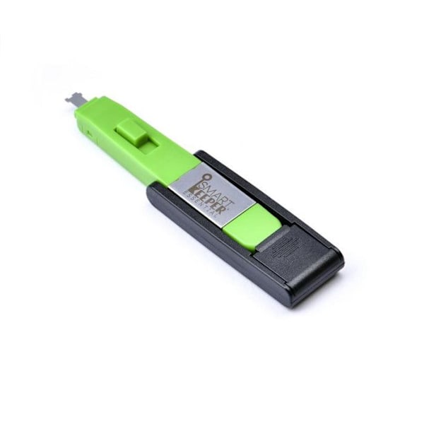 SmartKeeper CL04PKGN 4 x USB C-Port CPort Blockers med 1 x låsnyckel Mini Grön SLSART-0108 SLSART0108 (SLSART-0108)