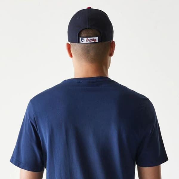 T-shirt Braves Nos MLB Regular - obsidianblå obsidianblå S