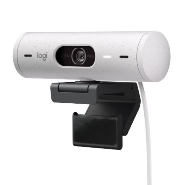 Logitech - Brio 500 HD webbkamera med Expo Auto - Vit