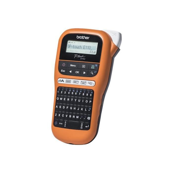 Brother P-Touch PT-E110VP Monokrom termisk överföringsetikettskrivarrulle (1,2 cm) 180 dpi upp till 20 mm-sekunder utskrift per 2...