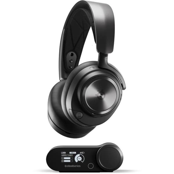 Spelhuvudtelefon - SteelSeries - Arctis Nova Pro Wireless - Bluetooth 5.0 - Batteritid 44h - 40mm