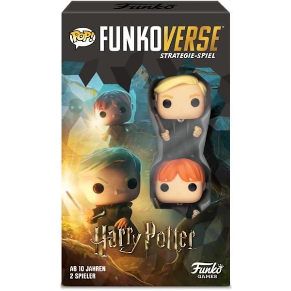 Brädspel - HARRY POTTER - Funkoverse - Tysk version - Svart - För vuxna Svart