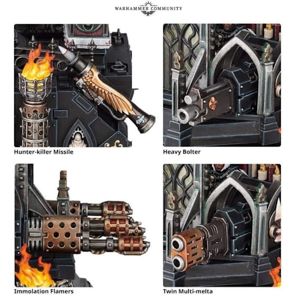 Spelverkstad - Warhammer 40 000: Adepta Sororitas Immolator