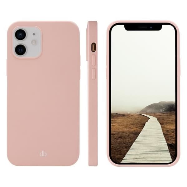 Monaco Backcover iPhone 12 (Pro) - Rosa dbramante1928 Ros