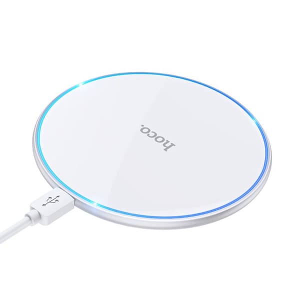 HOCO Trådlös laddare Pro Easy CW6 15W - Vit Vit