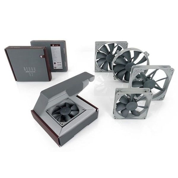Fodralfläkt - Noctua - NF-B9 Redux - 1600 RPM - 17,6 dBA - 64,3 m³/h Grå