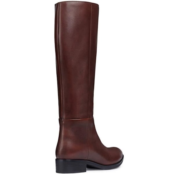 GEOX D Felicity Boots - Dam - Läder - Blixtlås - Brun BRUN 36