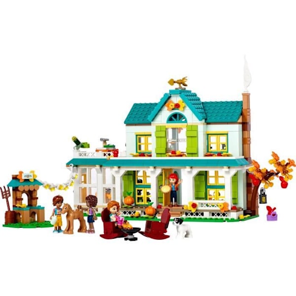 LEGO® Friends 41730 Hösthus, Djurleksak, Dockhus med tillbehör Vit